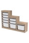 Hanah Home Armario Multiusos Blanco Sonomo